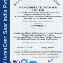 ISO 9001 - Manjushree